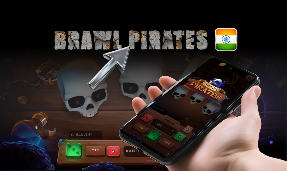 Brawl Pirates is an exciting game from 1Win for players in India